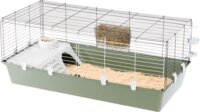 Ferplast Rabbit 120 Nyúl / Tengerimalac ketrec 118 x 58,5 x h 49,5 cm - Ezüst / Zöld