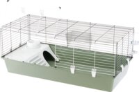 Ferplast Rabbit 120 Nyúl / Tengerimalac ketrec 118 x 58,5 x h 49,5 cm - Ezüst / Zöld
