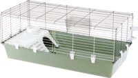 Ferplast Rabbit 120 Nyúl / Tengerimalac ketrec 118 x 58,5 x h 49,5 cm - Ezüst / Zöld