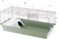 Ferplast Rabbit 120 Nyúl / Tengerimalac ketrec 118 x 58,5 x h 49,5 cm - Ezüst / Zöld
