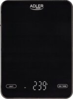 Adler AD 3177wb Digitális konyhai mérleg - Fekete / Fehér
