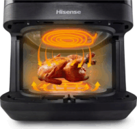 Hisense HAF2100DCD AirFryer Forrólevegős sütő 7,7L 2100 Watt - Fekete