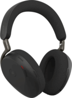 Jabra Evolve3 85 Vezetékes / Vezeték nélküli Fejhallgató Headset Tokban + Wireless töltő + USB-C kábel - Fekete
