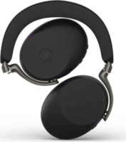 Jabra Evolve3 85 Vezetékes / Vezeték nélküli Fejhallgató Headset Tokban + Wireless töltő + USB-C kábel - Fekete