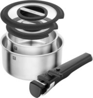 Zwilling 1034435 Unlock Rozsdamentes Acél Edénykészlet - Fekete / Ezüst (5 részes)