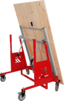 Holzmann PW3025KIPP Panelszállító kocsi max 150 kg - Piros/Ezüst