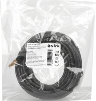S-link SL-CAT715M S/FTP Cat7 RJ45 Patch kábel 15m - Fekete