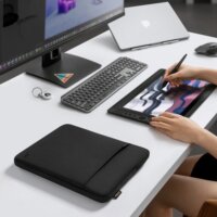 tomtoc Defender-A13 Premium 13" Laptop Tok Sleeve - Fekete