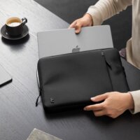 tomtoc Defender-A13 Premium 13" Laptop Tok Sleeve - Fekete