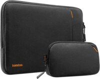 tomtoc Defender-A13 Premium 16" Laptop Tok Sleeve + kiegészítő táska - Fekete