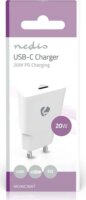Nedis WCHAC20WT GaN USB-C Hálozati Töltő Adapter 20W - Fehér