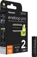 Panasonic ENELOOP PRO AAA Újratölthető NiMH Mikroelem 930mAh 1,2V (2 db/csomag)