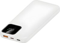S-Link IP-G16L Powerbank integrált USB-C + Lightning kábellel / 10000mAh 20W - Fehér