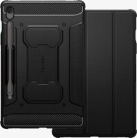 Spigen Rugged Armor Pro Samsung Galaxy Tab S10 FE+ 12,4" Flip Tablet tok - Fekete