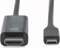 Digitus AK-300330-050-S USB-C 3.2 Gen 2 - HDMI Átalakító Adapter 5m - Fekete