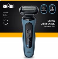 Braun 52-A1000S Series 5 Vezeték nélküli Akkus Nedves-Száraz Borotva - Kék