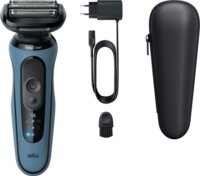 Braun 52-A1000S Series 5 Vezeték nélküli Akkus Nedves-Száraz Borotva - Kék