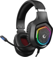 Rampage RM-K90 Vector Vezetékes Gamer Fejhallgató Headset - Fekete