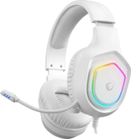 Rampage RM-K90 Vector Vezetékes Gamer Fejhallgató Headset - Fehér