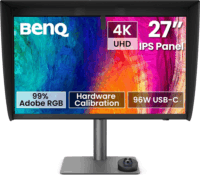 BenQ 27" PD2770U 16:9 4K UltraHD IPS LED Monitor - Fekete