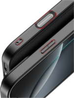 Nevox StyleShell Nylo iPhone 17 Pro Max Telefon Tok - Fekete