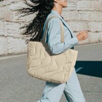 tomtoc Terra-T38 16" Laptop Válltáska - Bézs