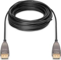 Digitus AK-340107-100-S DisplayPort - DisplayPort AOC 8K Kábel 10m - Fekete