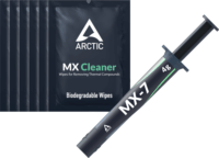 ARCTIC COOLING MX-7 Hővezető paszta (4g) + MX Tisztitókendő Hővezető pasztához