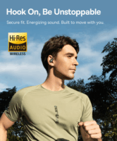 Baseus Eli Sport 2 Open-Ear TWS Sport Bluetooth Fülhallgató Headset - Fekete