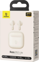 Baseus Bass BS2 Lite TWS Bluetooth Fülhallgató Headset Töltőtokban - Rózsaszín