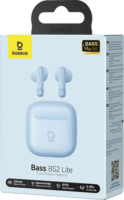 Baseus Bass BS2 Lite TWS Bluetooth Fülhallgató Headset Töltőtokban - Kék