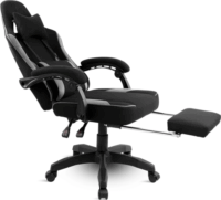 Spirit of Gamer RAVEN Gamer Szék Lábtartóval - Fekete