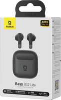 Baseus Bass BS2 Lite TWS Bluetooth Fülhallgató Headset Töltőtokban - Fekete