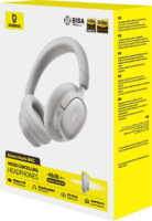 Baseus Bowie MH1 Wireless ANC Bluetooth Fejhallgató Headset - Világos szürke