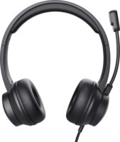 Trust HS-201 USB-A Call Center Sztereo Headset - Fekete