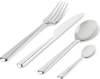 Alessi BG02S24 Amici Rozsdamentes acél Evőeszközkészlet 24 darabos - Ezüst