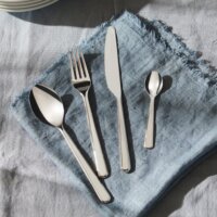 Alessi BG02S24 Amici Rozsdamentes acél Evőeszközkészlet 24 darabos - Ezüst