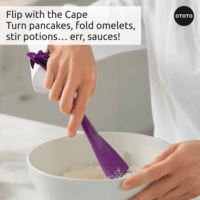 Ototo OT2230 Witchin Spatula szett 2 darabos - Lila / Sárga