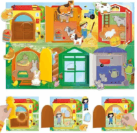 Headu Kukucs ki van ott? - Baby Farm oktatójáték kicsiknek