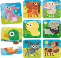 Headu A Farm - 8 darabos készlet Fejlesztő puzzle