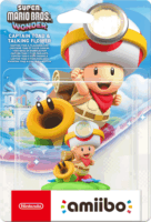 Nintendo amiibo Captain Toad és Chatter Flower figura