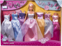 Steffi Love Princess Fashion divatbaba ruhákkal