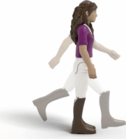 Schleich 42776 Horse Club Lisa versenykiképzése játékszett