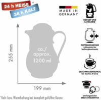 Rotpunkt 830/IV Termosz kancsó 1,2L - Ekrü