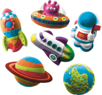 Creative Kids Dinó/Űrhajó gipszkiöntő és kifestő szett - Többféle