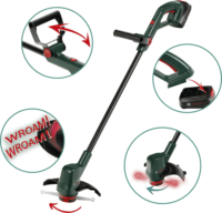 Theo Klein 2774 Bosch Easy Cut Játék fűnyíró - Zöld/Fekete