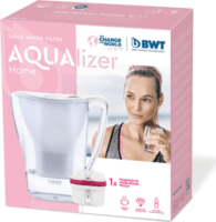 BWT Aqualizer Home 125557843 Vízszűrő kancsó 2,7L Lila + 1db filter