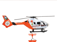 Dickie Toys Mentőhelikopter - Narancs/Fehér 1:20