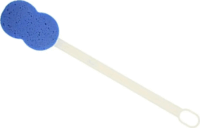 Hátmosó szivacs hajlékony nyéllel - Fehér / Kék