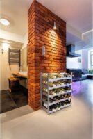 Rotho Műanyag 6 részes bortartó állvány - Szürke